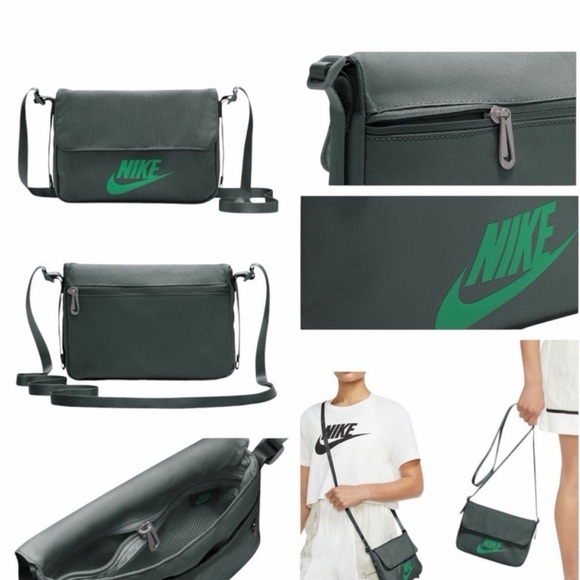 NWT Nike Dark Green Shoulder Bag - Picture 7 of 9